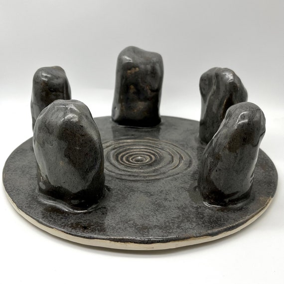 Ceramic Candle Holder, ‘Penwith’