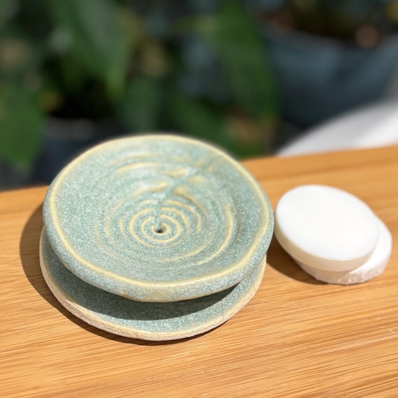 Ceramic Draining Soap Dish, ‘Achnabreac’