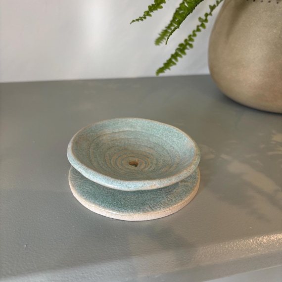 Ceramic Draining Soap Dish, ‘Achnabreac’