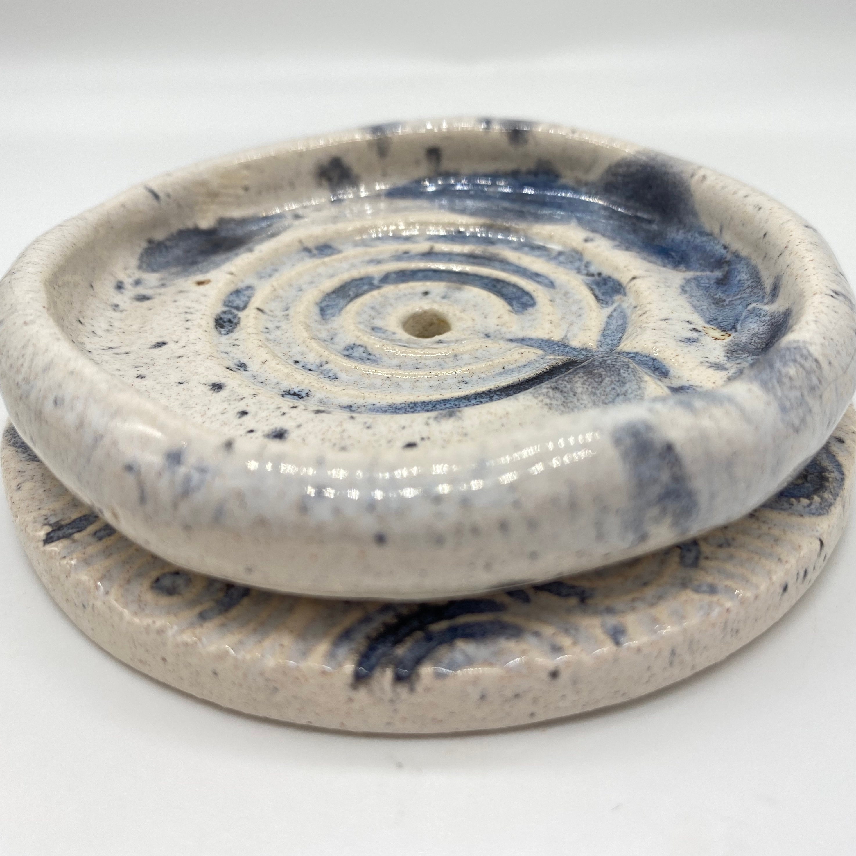 Ceramic Draining Soap Dish, ‘Achnabreac’