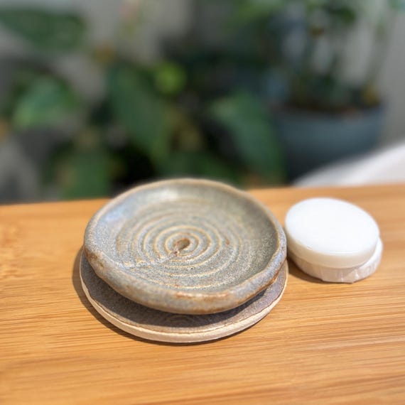 Ceramic Draining Soap Dish, ‘Achnabreac’