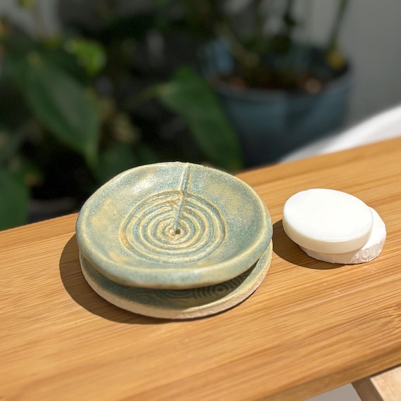 Ceramic Draining Soap Dish, ‘Achnabreac’
