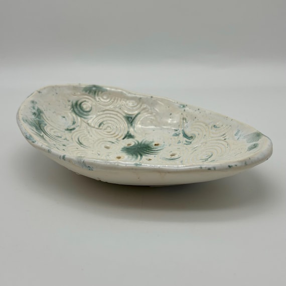Ceramic Large Soap Dish, ‘Achnabreac’