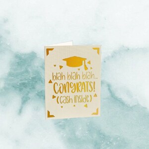 Congratulations grad | Funny graduation card| cards for the graduate | Celebrating the grad | class of 2021 | card for cash | senior gifts