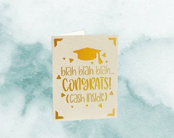 Funny Graduation Card: Class of 2026, Card for Cash