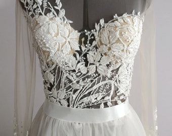 bridal top bodysuit