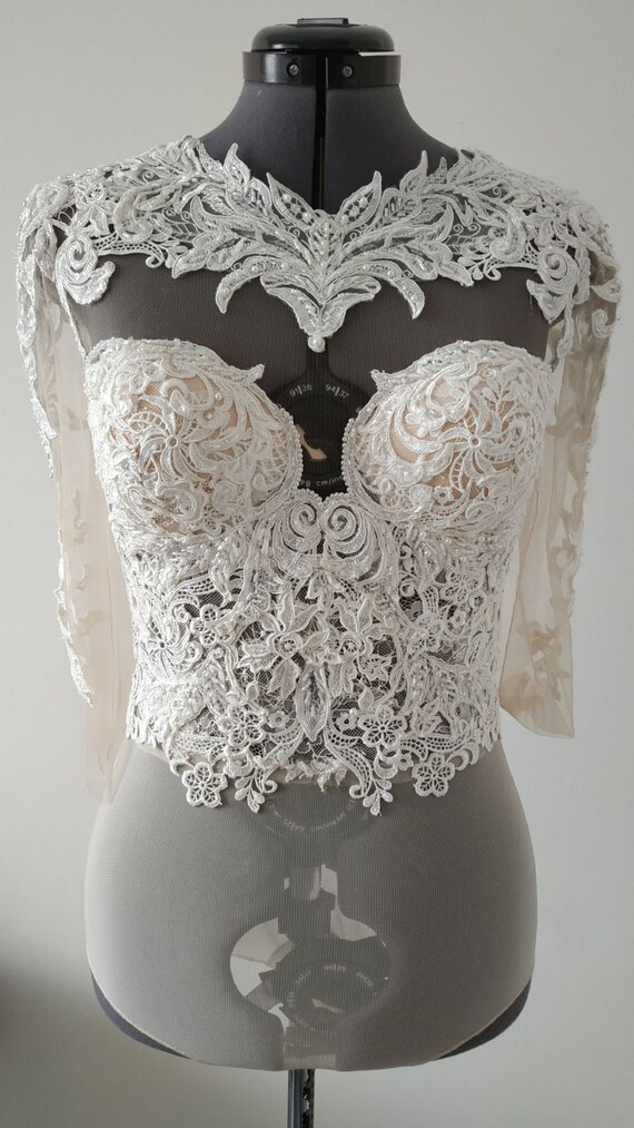 bridal bodysuit top