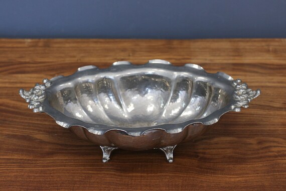 Silver plated footed best sale bowl