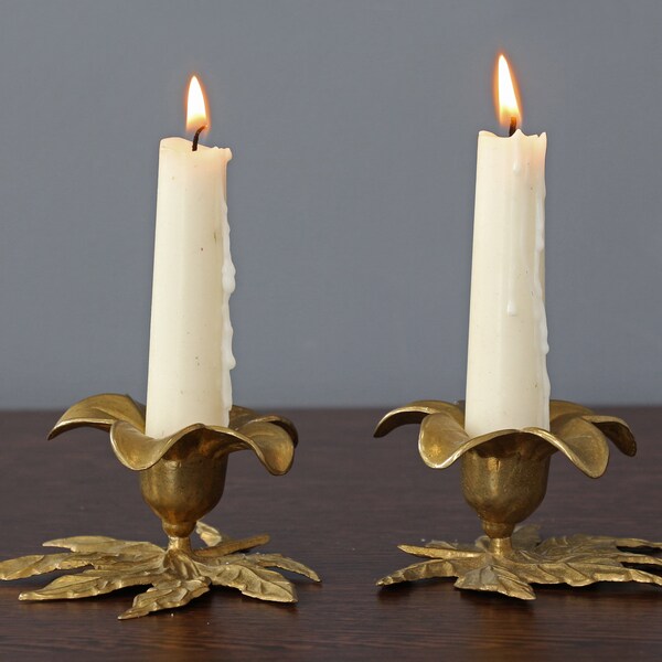 Flower Candle Holder Etsy