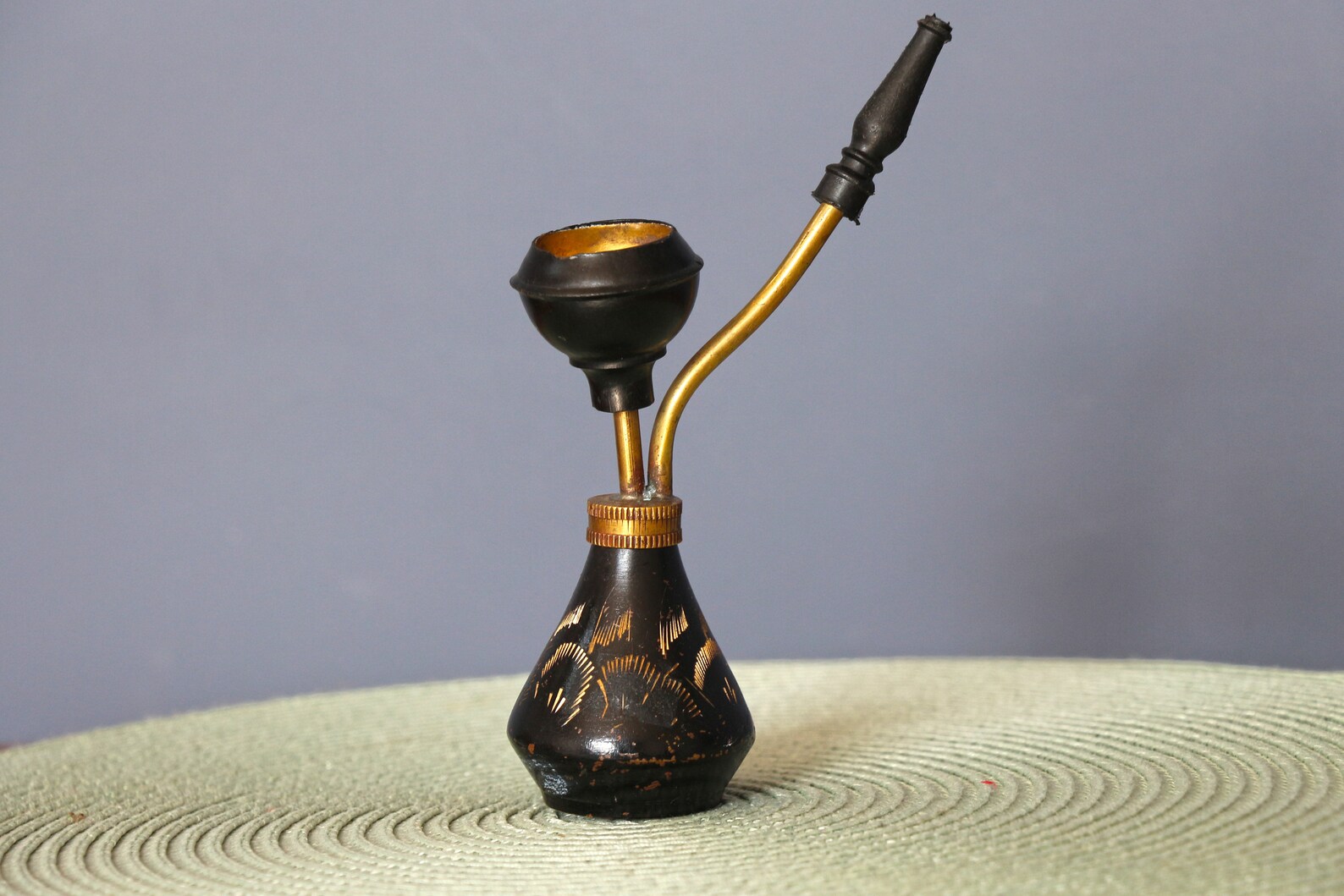 Small Brass Hookah. Handmade Smoking Pipe. Premium Hookah Etsy