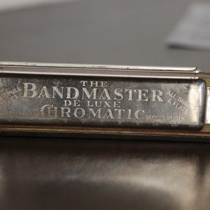 Vintage Harmonica the Bandmaster De Luxe Harmonica C. German - Etsy
