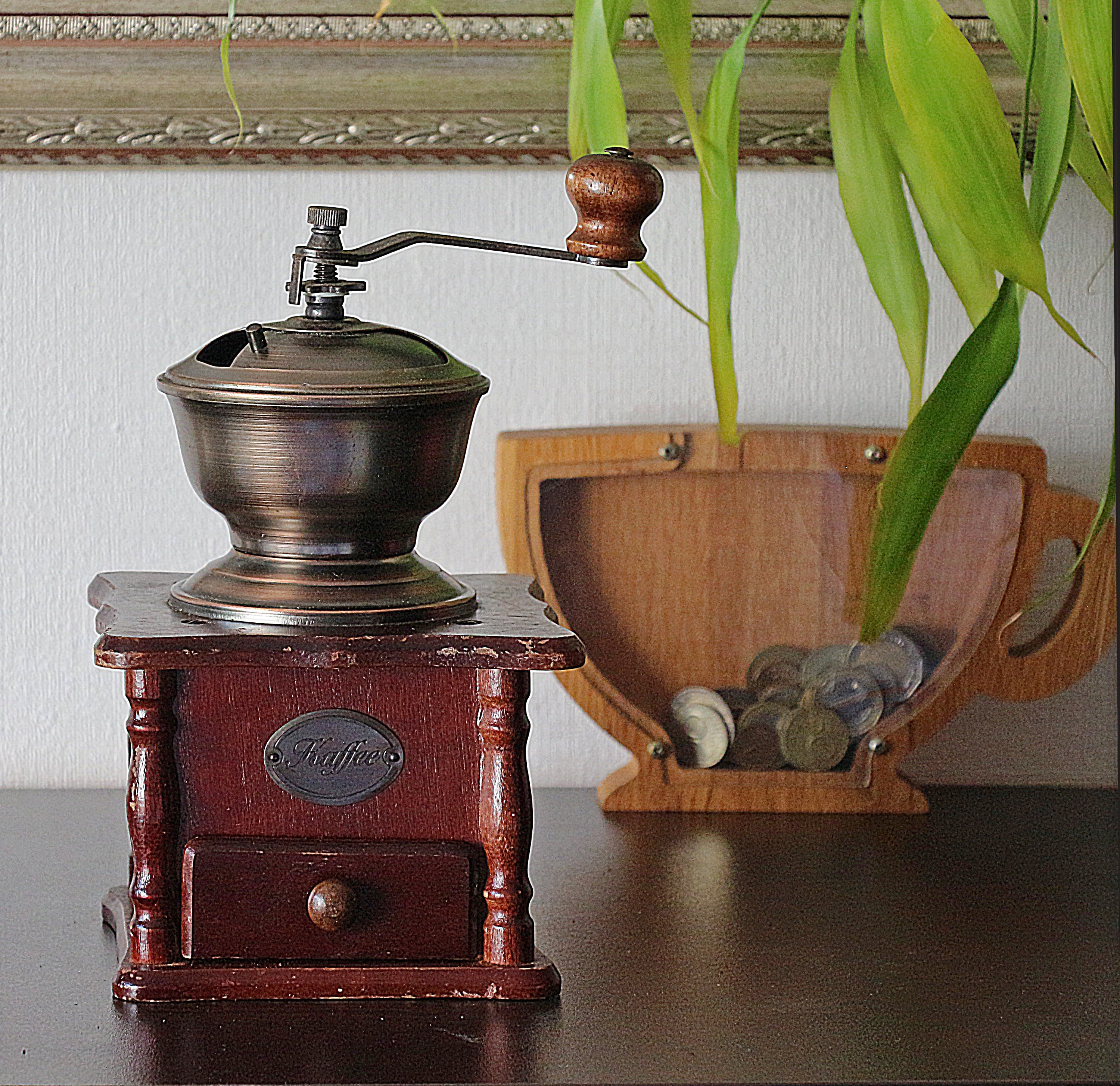 Vintage Wooden Coffee Grinder Antique European Coffee Etsy