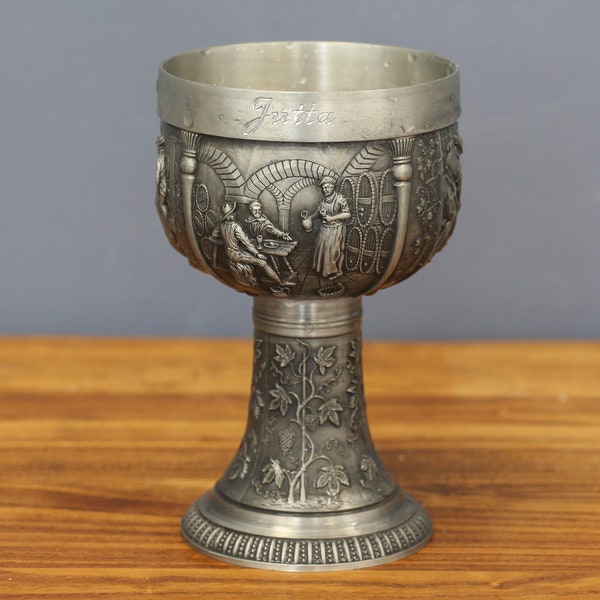 Pewter Goblet - Etsy