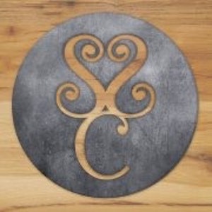 Rustic indalo Symbol 10cm image 3