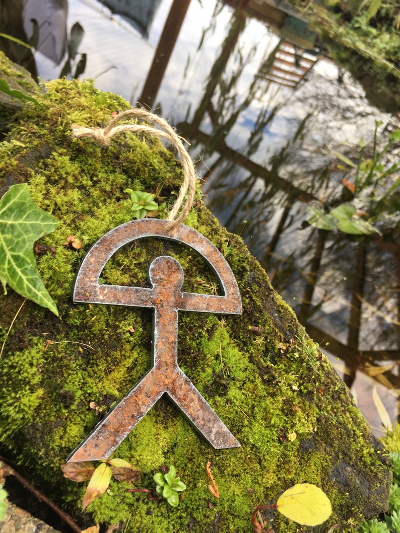 Rustic indalo Symbol 10cm zdjęcie 2