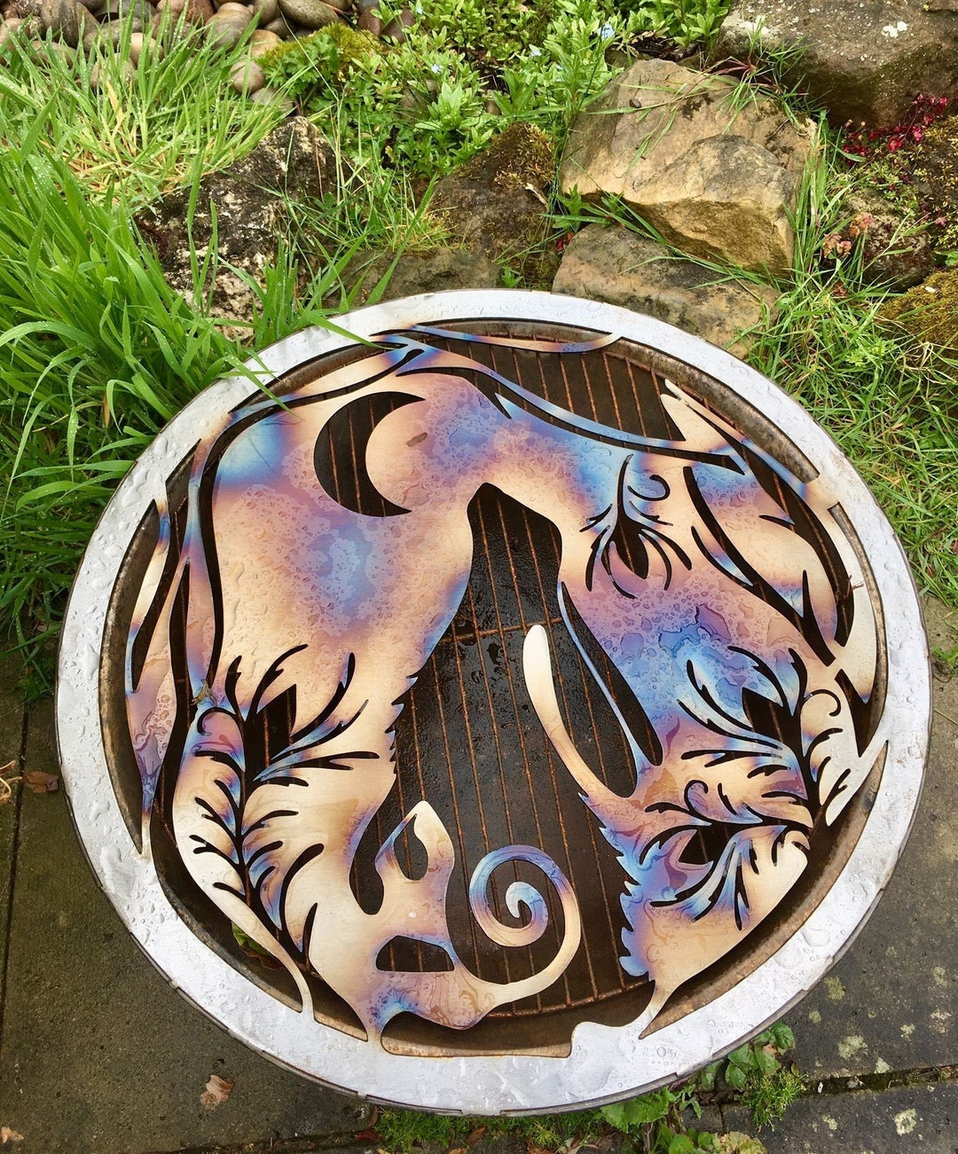 Hare and Moon Wall Hanging - Etsy