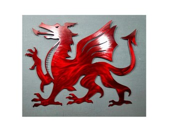 Purple Print House Cymru - Cappello retrò Y Ddraig Goch Rugby Galles