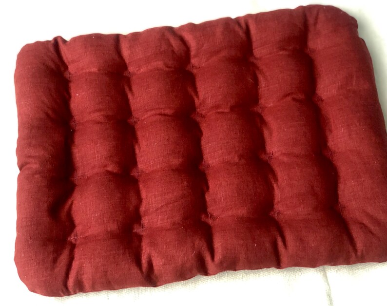 Hemp floor cushion with Buckwheat hulls Eco Pillow for Yoga Etsy