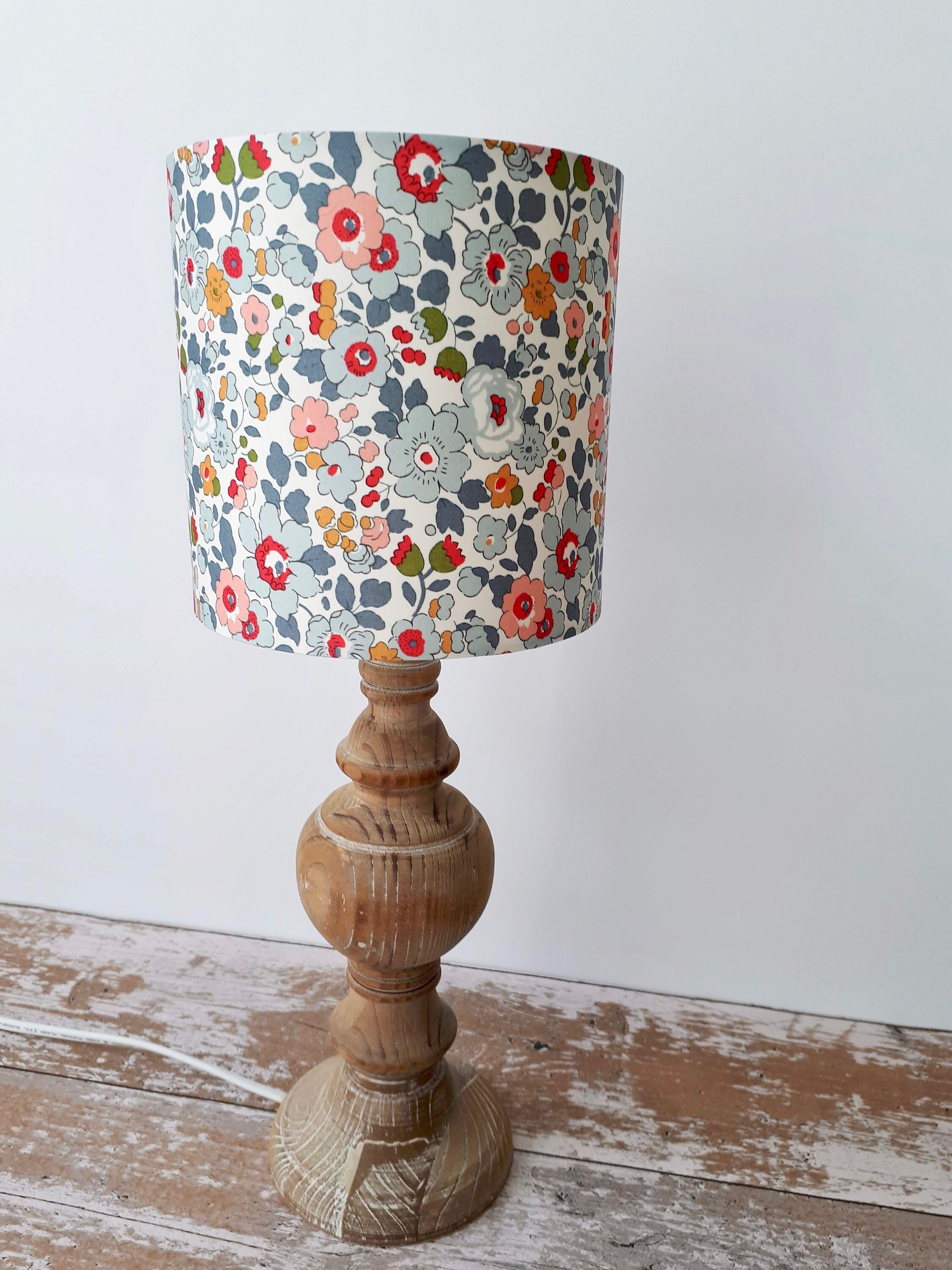 Liberty Fabric Lampshade Betsy Country Cottage Lampshade - Etsy UK