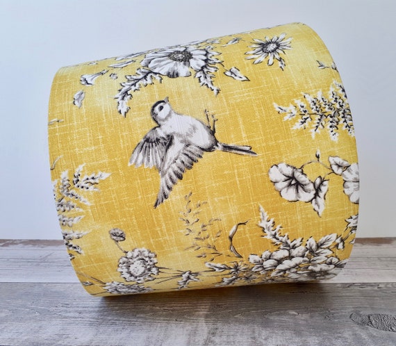 Bright cheap yellow lampshade