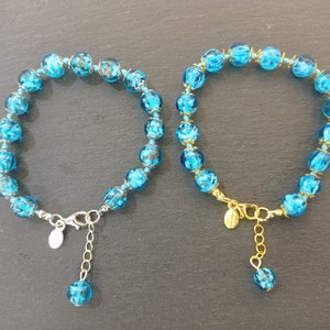 Murano Glass Beads Bracelets - Murano Glass Bead Bracelets