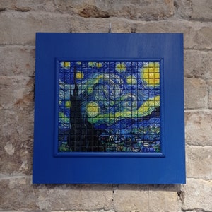 Pinturas em mosaico de vidro - Mosaico de vidro
