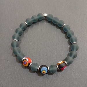 Armband aus Muranoglasperlen für Männer und Frauen - Armband aus Muranoglasperlen Mann-Frau