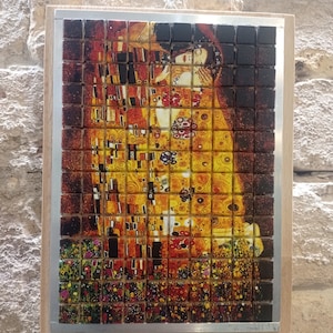 Pinturas em mosaico de vidro - Mosaico de vidro