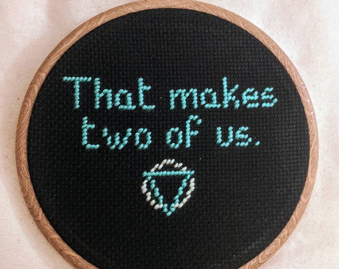 5 Inch Enter Shikari Stop the Clocks Lyrics Logo Cross Stitch Etsy
