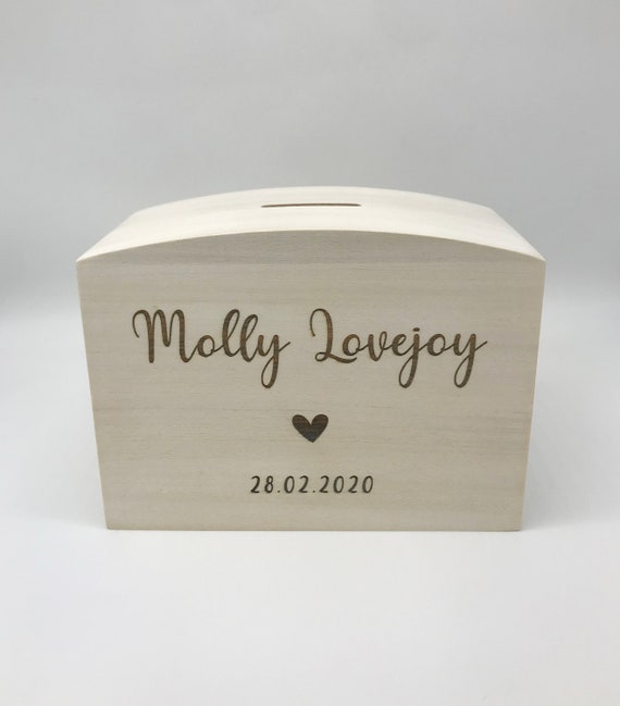 1st birthday money box