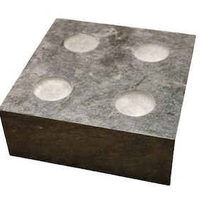 Sauna stone for aromatic oil from soapstone