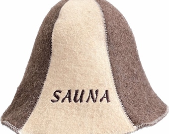 Sauna Hat- Sauna , 100% wool, Ecofriendly