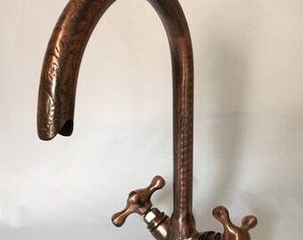 Copper Faucet Etsy