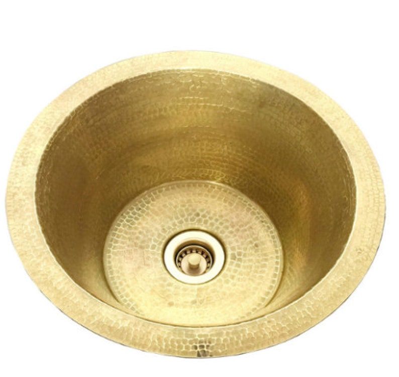 Undermount Bar Sink brass Bar Sink Small Single Bowl Bar Etsy