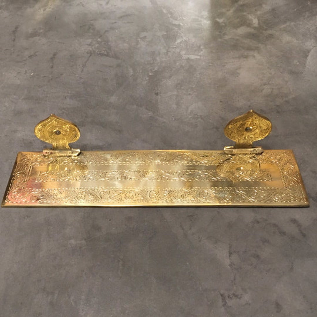 Handmade Bathroom Shelf Brass/copper Bathroom Shelf Brass - Etsy