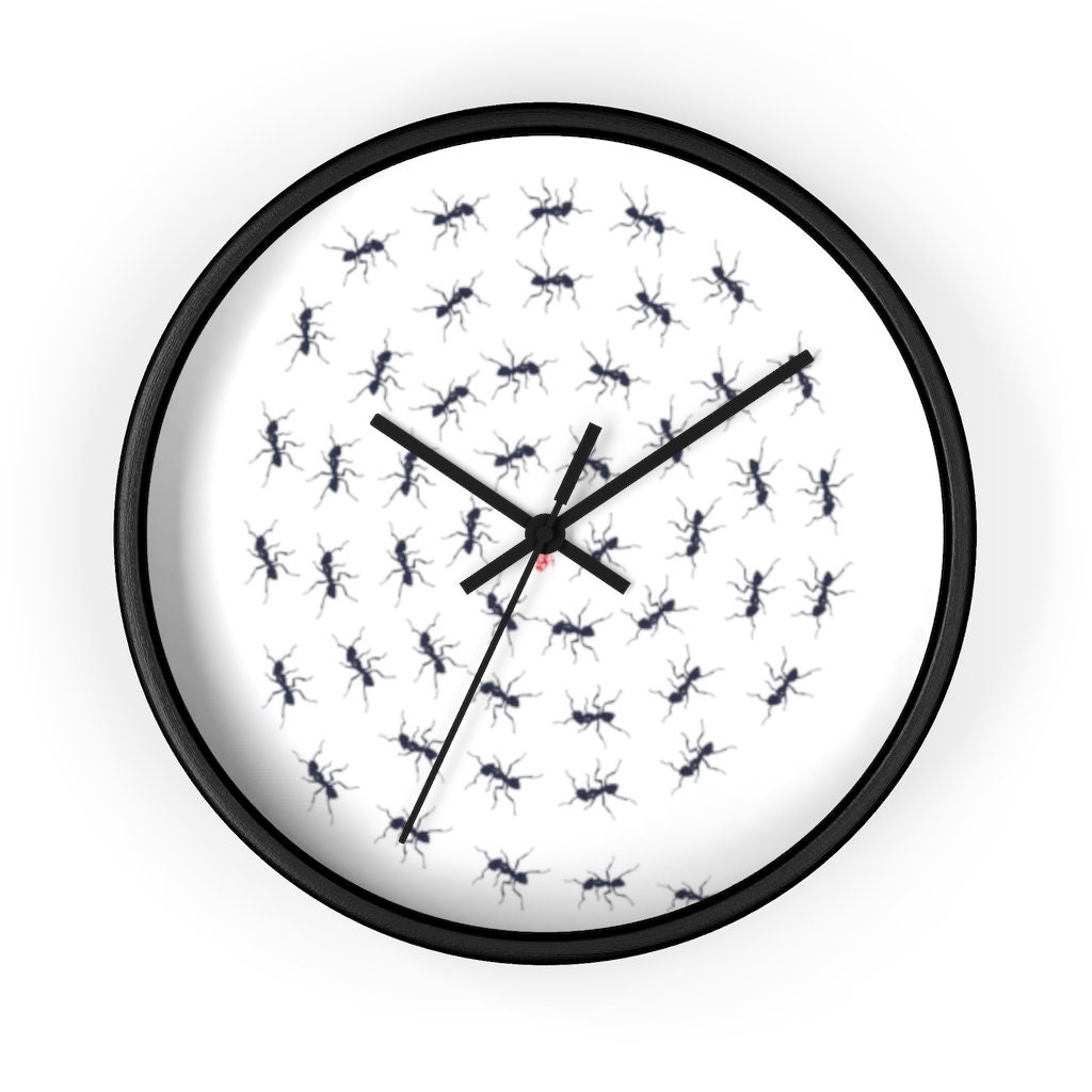 Enjoy the little ants Original Gift Modern Wall Clock Etsy