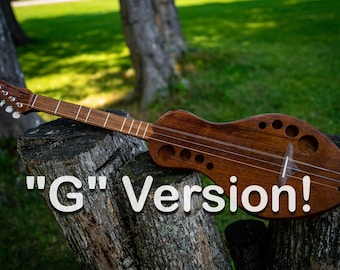 Special "G" Boondocker - All Mahogany "Walking Dulcimer" in "GDG" tuning. Small, lightweight, great for travel. Anyone can play!