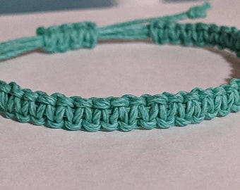 Handmade Hemp Jewelry Hemp Bracelet Choose From Multiple Different Colors Natural Fiber Boho Gift for him or her adjustable bracelet unisex