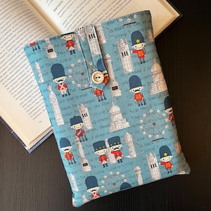 Handmade Fabric Book Sleeve – Stylish Protection for Your Favorite Reads