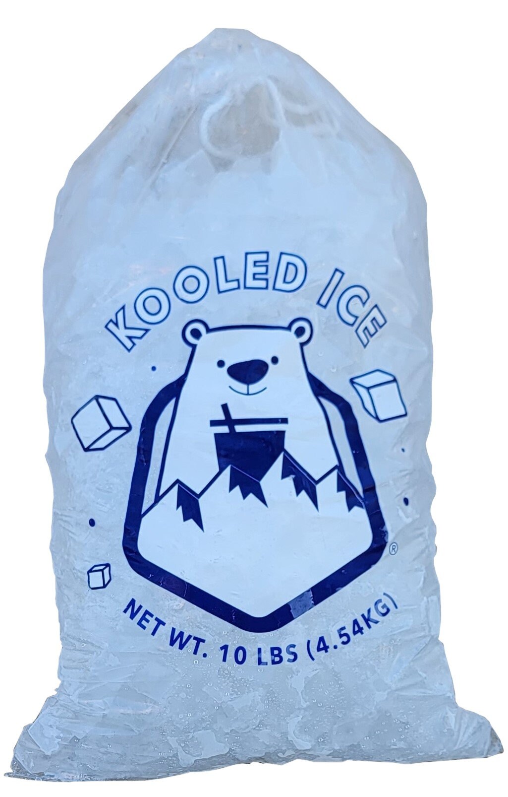 10Pcs Clear Disposable Bag Ice Cube Bags Fridge Freezer Bbq Party Cubes  Maker