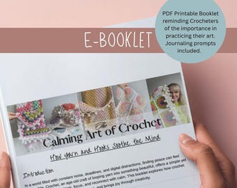 Digitale Häkelanleitung, Die Kunst der Häkelanleitung, Häkeljournal, Buch für Häkelerinnen, Ebook für Häkelarbeiten, Warum Häkeln Stress lindert