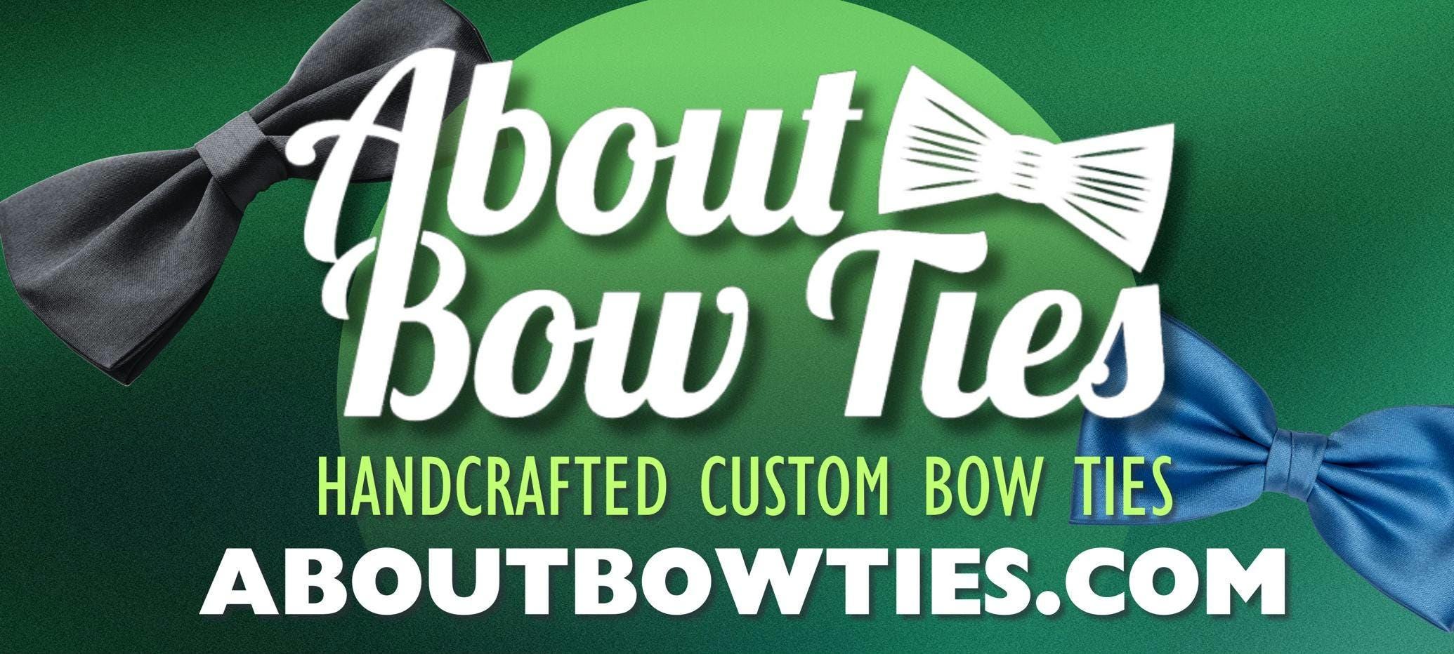 Custom Handcrafted Bow Ties