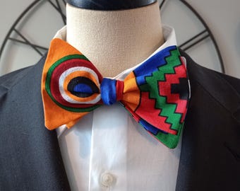 African Print Self-Tie Bow Ties (Page 1)