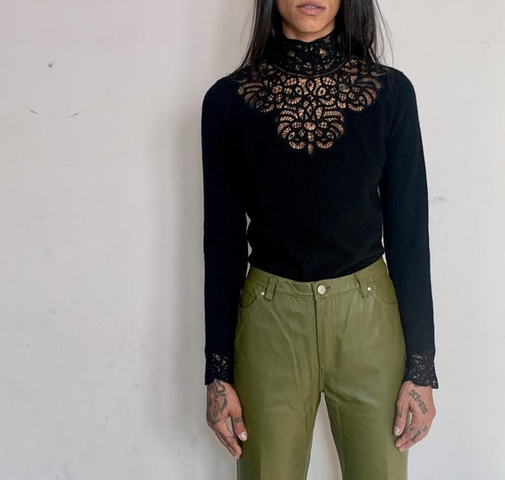Ralph Lauren High Neck Angora Sweater