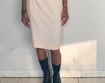 Escada High Rise Wool Pencil Skirt