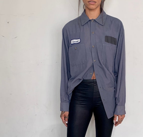 Rare Distressed Work Shirt, Garth