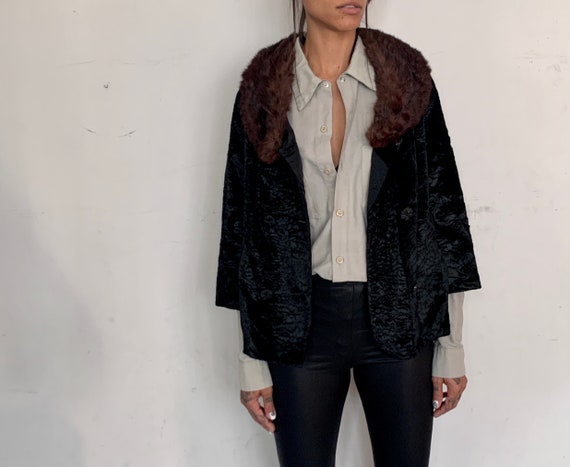 WWII Era Velvet Bolero
