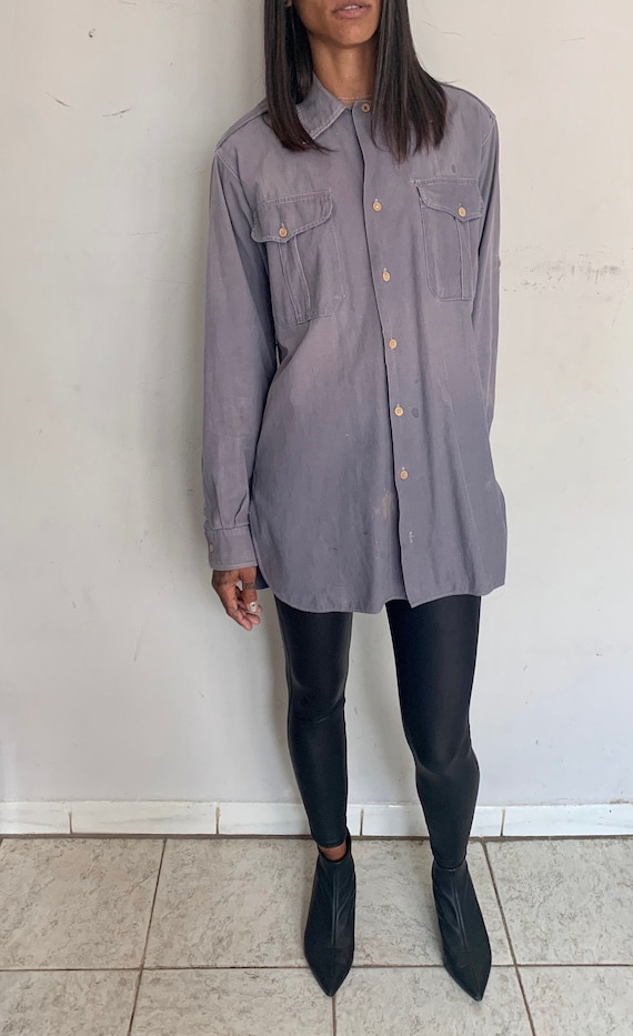 Early 20th Cent French Chore Shirt