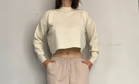 What Would Jesus Do Cropped Mock Neck