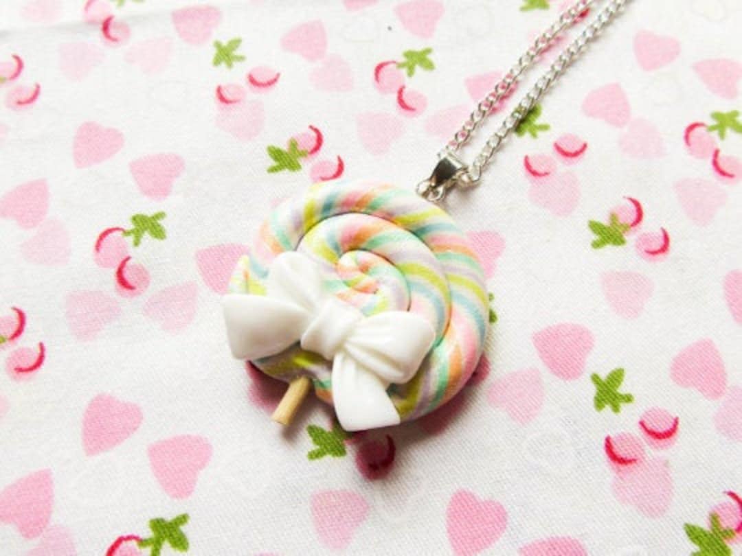 Lollipop/Rainbow Necklace main image 1
